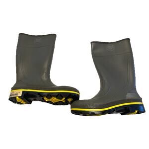 Servus Rubber Boots Men’s Size 8 Fishing Hunting Waterproof Work Mud Steel Toe